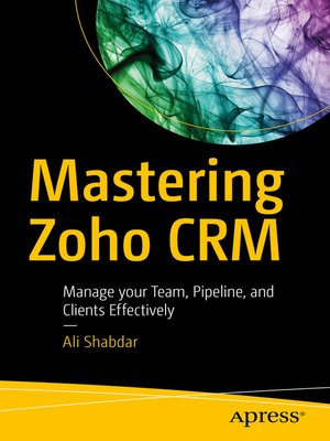cover image of Mastering Zoho CRM